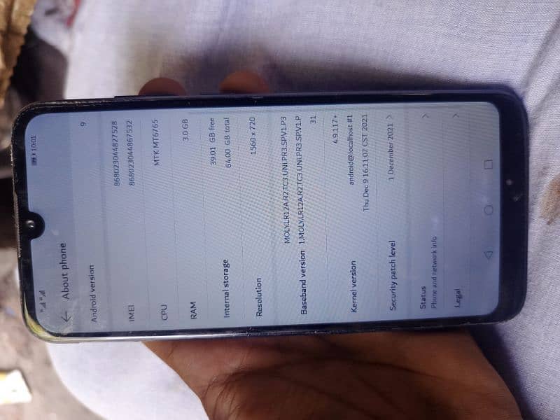 huawei  y6 3 gb ram 64 gb internal storge 10/9condition 4