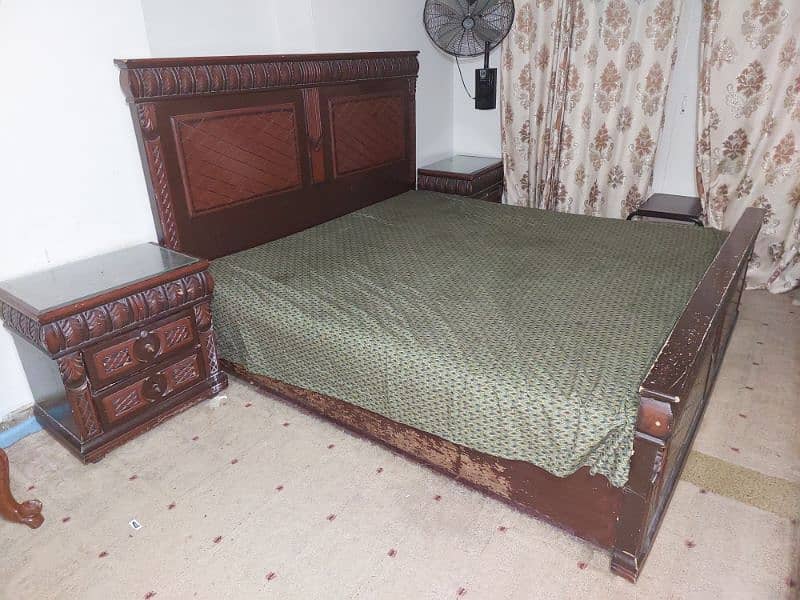 King Size Bed Set For Sale 1