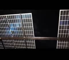 Elevated solar structure for solar panel