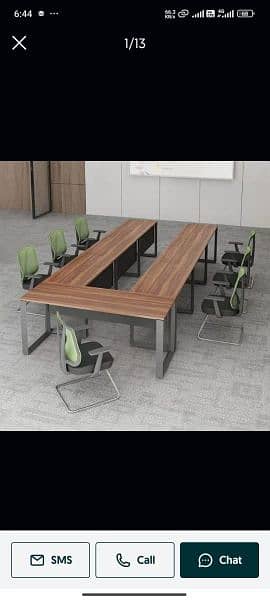 work station cubical cabin executive table meeting table 6