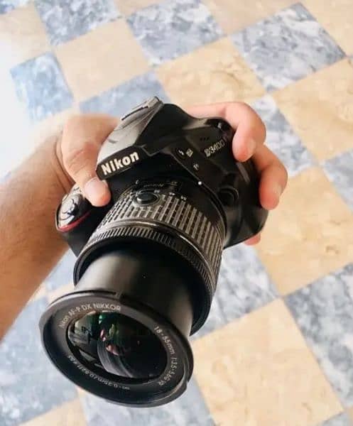 nikon 3400d with 55 200 and 18 55 lenz price 38000 location mianwali 2