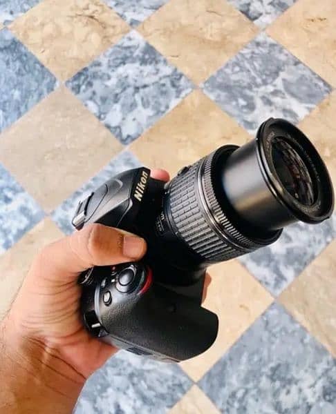 nikon 3400d with 55 200 and 18 55 lenz price 38000 location mianwali 3