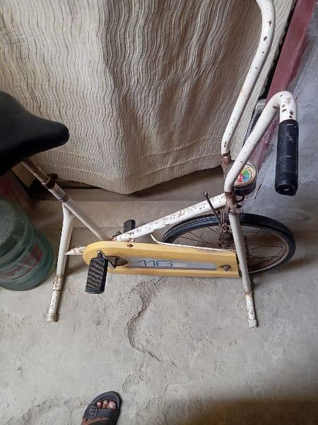 Exercise cycle in working condition 0