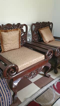 4 seater sofa  set Shisham wood