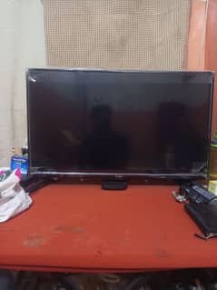 HAIER. . LED. . TV 32 INCH. . WITH RED BOX.