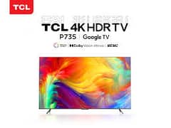 TCL P735 55 inches borderless led  like new condition 0