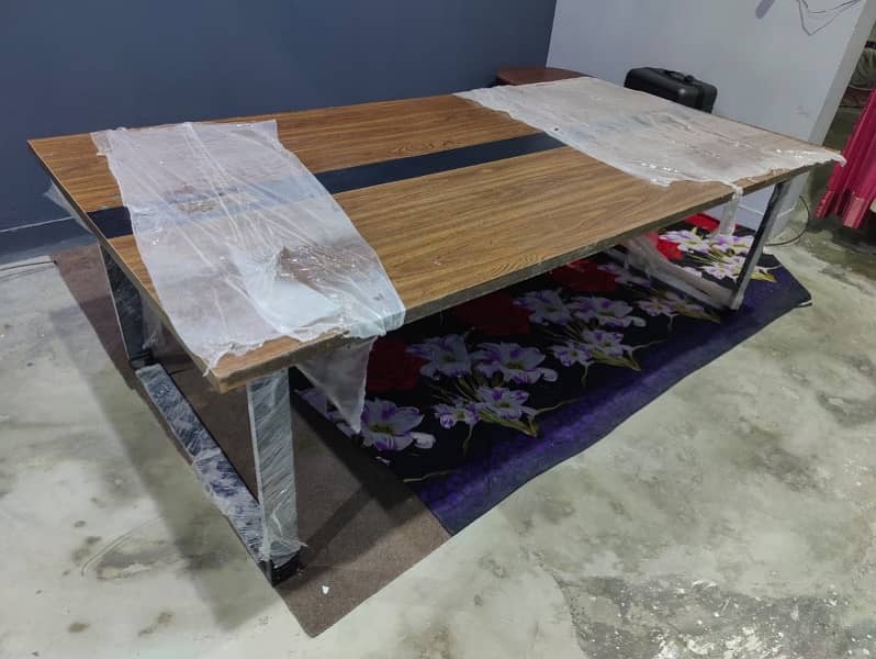 SLightly  used conference table 3