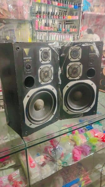 Kenwood japani amplifier and speaker 8 inches set 8