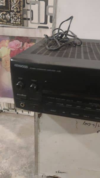 Kenwood japani amplifier and speaker 8 inches set 12