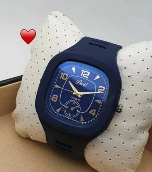 Silicon Analogue Fashionable Watch 0