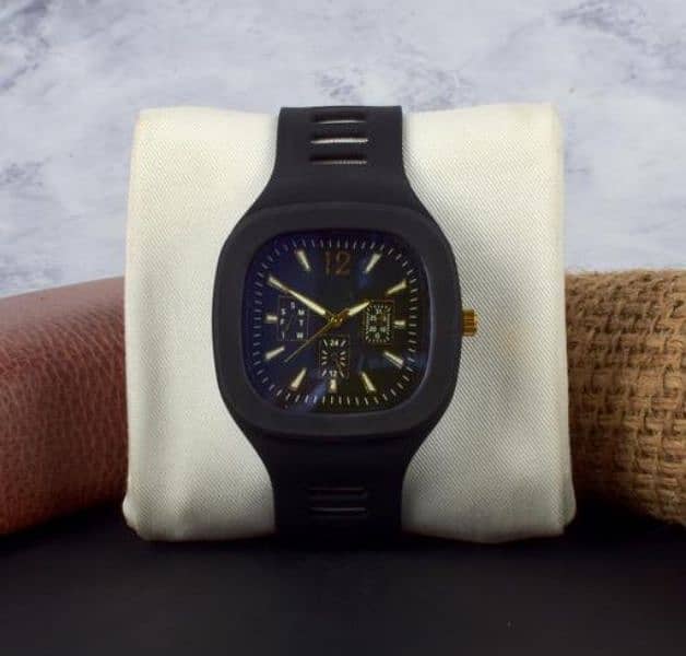 Silicon Analogue Fashionable Watch 2