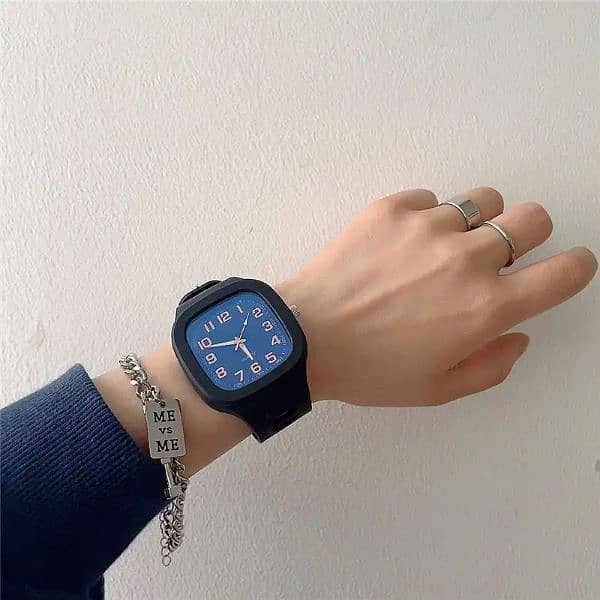 Silicon Analogue Fashionable Watch 4