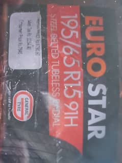 EURO STAR New Tyres 4 nos  Size  195/65. R15.91H