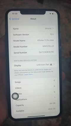 iphone 11 pro max 10 by 10 non pta