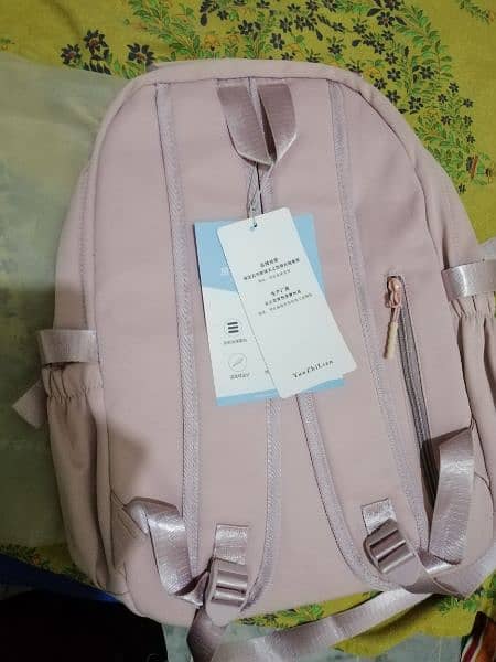 backpack pink color 5