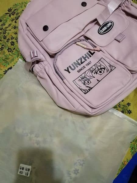 backpack pink color 9