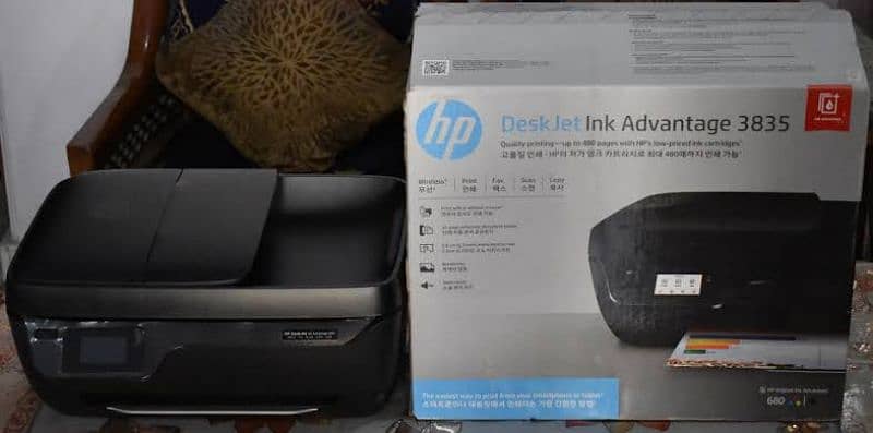 Hp Deskjet Ink advantage 3835 All in one Wireless printer 6