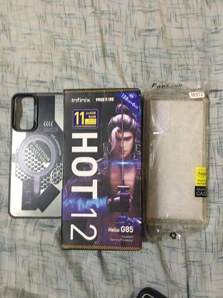 Infinix hot 12 6+5.128 pta approved excenge possible gaming phone 16