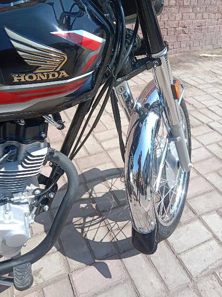 Honda CG 125 open letter only 250 kilometers us 2