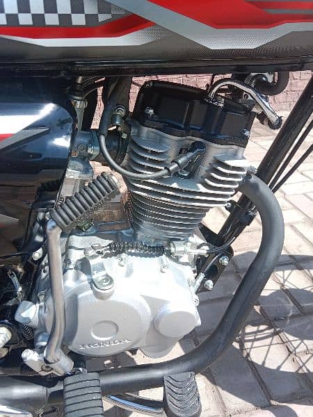 Honda CG 125 open letter only 250 kilometers us 3