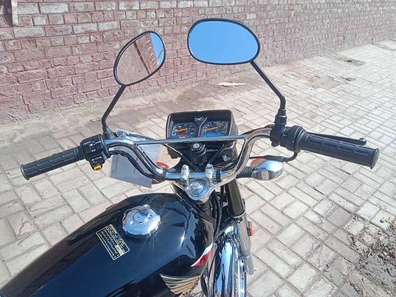 Honda CG 125 open letter only 250 kilometers us 12