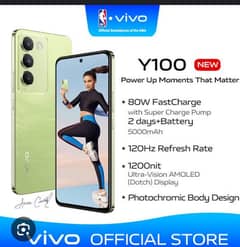 vivo y100 just box open full warranty 256gb