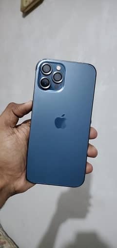 iphone 12 pro max blue color 128 gb jv