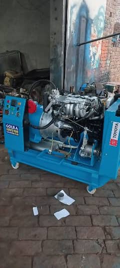 15kva generators gas petrol lpg Toyota gli engine 1600 cc