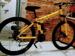 bicycle impoted  26 inch folding new 3 month used call no 03149505437 0