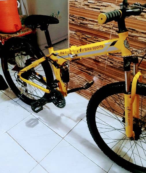 bicycle impoted  26 inch folding new 3 month used call no 03149505437 1