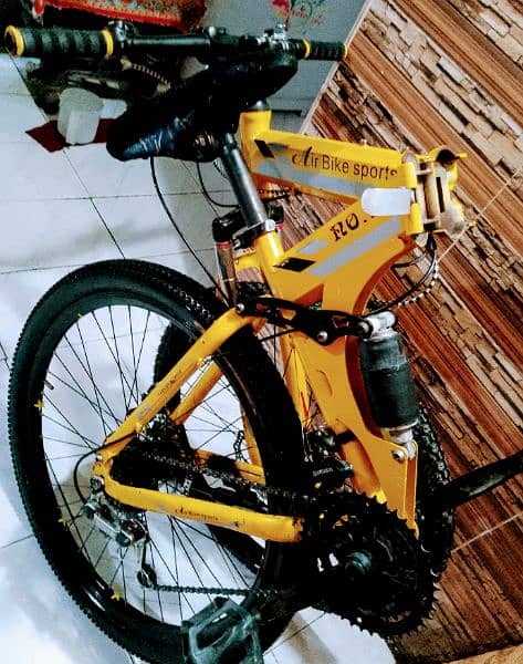 bicycle impoted  26 inch folding new 3 month used call no 03149505437 3