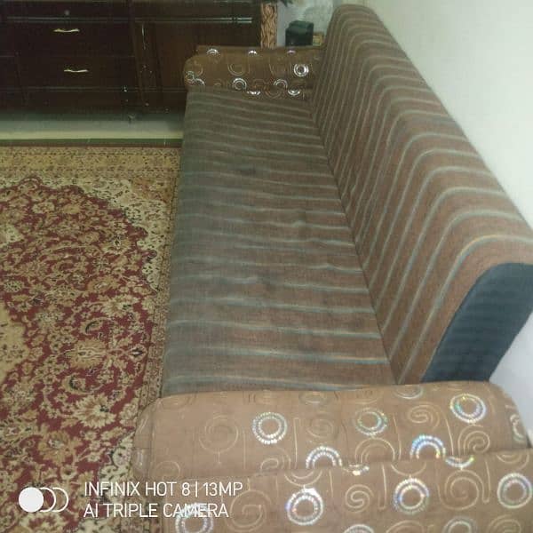 Sofa cum bed, Coffee table, single bed 6