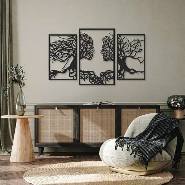 Men and Women design calligraphy wall Art 2