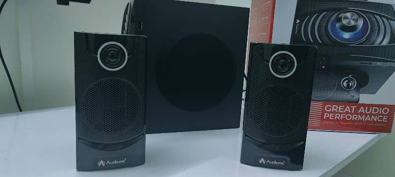 Audionic Mega 75 30watt 2.1 channel speaker[just like new] 2