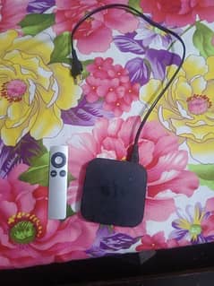 Apple Tv Box with remote,power cable