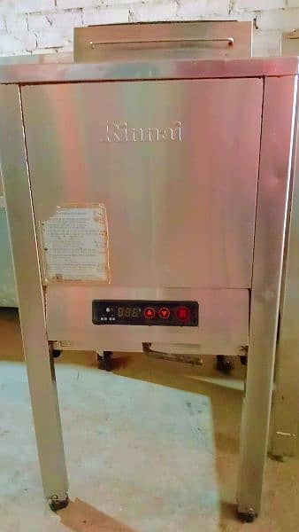 Rinnai fryer hot plate dough machine 4