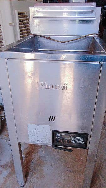 Rinnai fryer hot plate dough machine 5