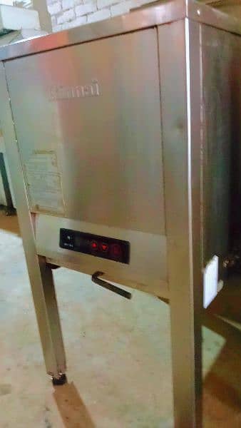 Rinnai fryer hot plate dough machine 6