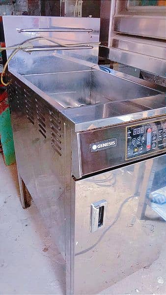 Rinnai fryer hot plate dough machine 7