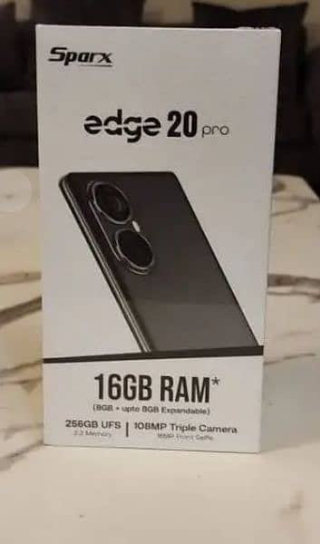 Sparx 20Pro Edge 16/256  exchange possible redmi vivo oppo 2