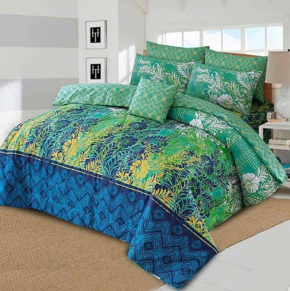 7 PCs cotton bedsheets 3