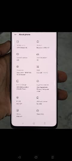 Mobile phone oppo Reno 3