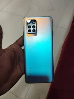 infinix note 10 pro ram8/128room condition 10/10 with full box