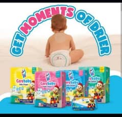 CAREBABY DIAPERS/PAMPERS 0