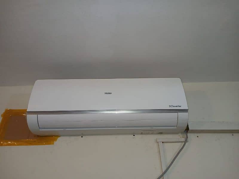 haier DC inverter 1.5 in good condition 10/10 only 2 months use. 1