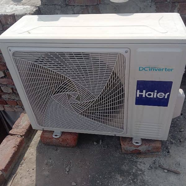 haier DC inverter 1.5 in good condition 10/10 only 2 months use. 2