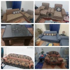 5 seater sofa 2 set