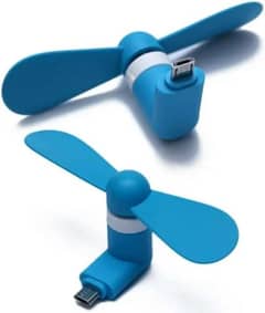 iOS, type C and micro USB Fan