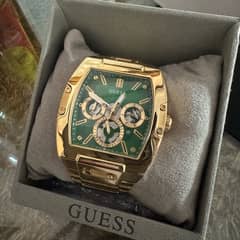 GUESS Original Chronograph GOLD Watch Just Like New