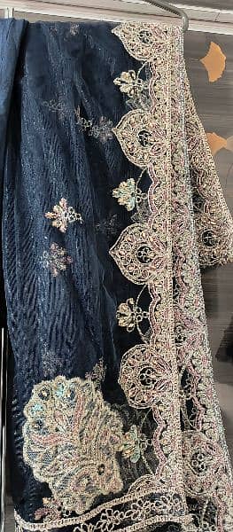 3 piece embroided long maxy 4